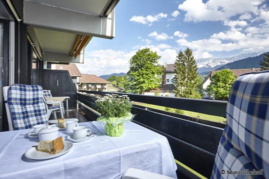 Ferienwohnung Balkon